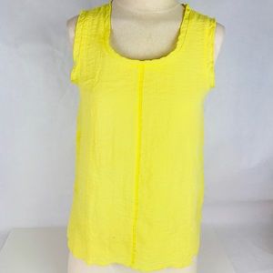 Habitat Tank Sleeveless Yellow size XS
